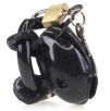 Cage de chasteté Nub Soft 6 x 2cm Noire Cage de chasteté Nub Soft 6 x 2cm Noire