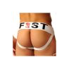 Jockstrap Fist logo Blanc