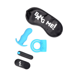 Kit Duo Blast - Cockring, Plug, Vibro et Masque