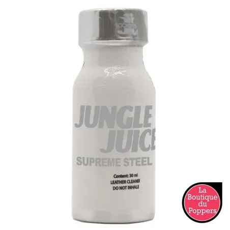 Poppers Jungle Juice Supreme Steel Pentyl 30ml Lockerroom pas cher