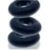 Pack de 3 Cockrings Do-Nut 1 20 mm Noirs