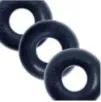 Pack de 3 Cockrings Do-Nut 1 20 mm Noirs