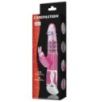 Vibro Rabbit Rotatif Fascination 28cm Rose Vibro Rabbit Rotatif Fascination 28cm Rose