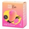 Stimulateur de Clitoris Kiss Orange et Rose Stimulateur de Clitoris Kiss Orange et Rose