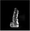 Gode XXL Dinoo Dilong 20 x 9 cm Clear Gode XXL Dinoo Dilong 20 x 9 cm Clear