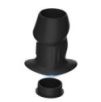 Plug Tunnel avec Bouchon Euhlo L 7.5 x 5 cm Noir Plug Tunnel avec Bouchon Euhlo L 7.5 x 5 cm Noir