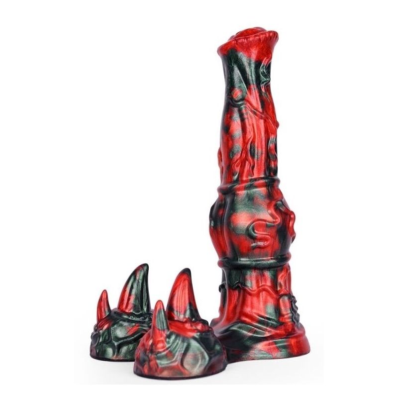 Gode Jofortix 23 x 7cm Noir et Rouge Gode Jofortix 23 x 7cm Noir et Rouge