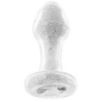 Plug Bijou Glam Star 8 x 3.5cm Argent Plug Bijou Glam Star 8 x 3.5cm Argent