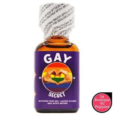 Poppers Gay Secret 25ml Amyle sur La Boutique du Poppers