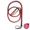 Long fouet Whip Duo 190cm Noir et Rouge