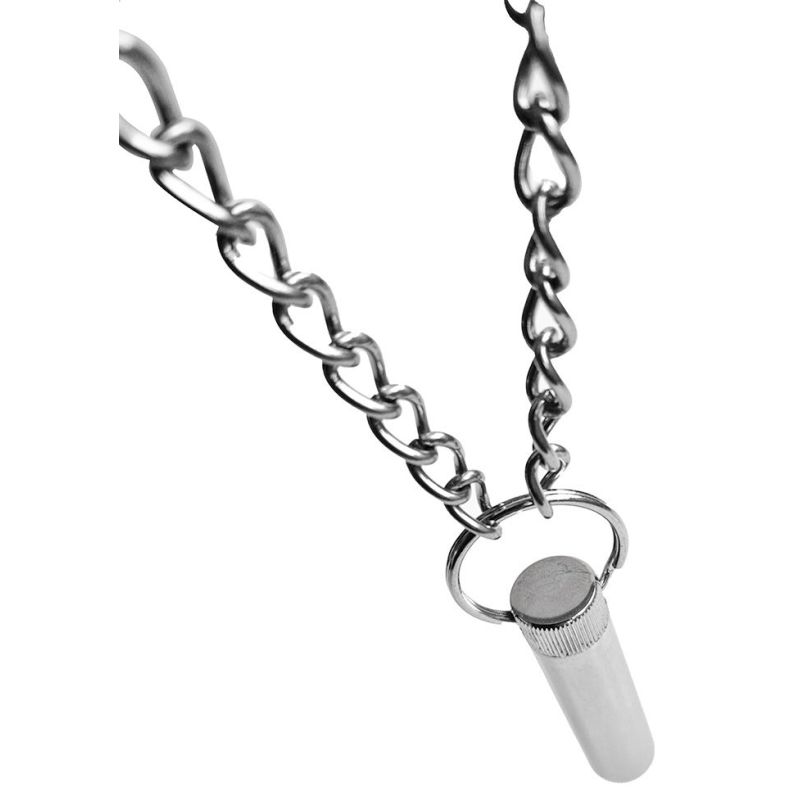 Poppers Diffuser Diffuseur de Poppers avec chaîne Steely Chain pas cher sur La Bouti...