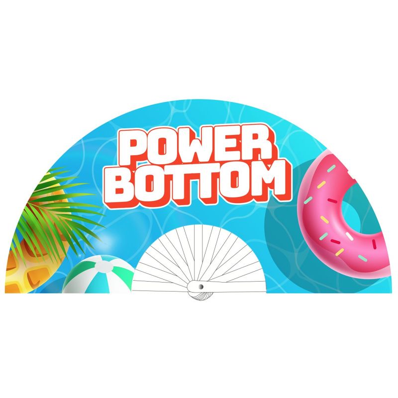 Eventail géant 60cm POWER BOTTOM Eventail géant 60cm POWER BOTTOM