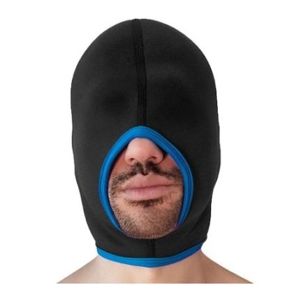 Cagoule Face Fucker Brutus Noire-Bleue pas cher