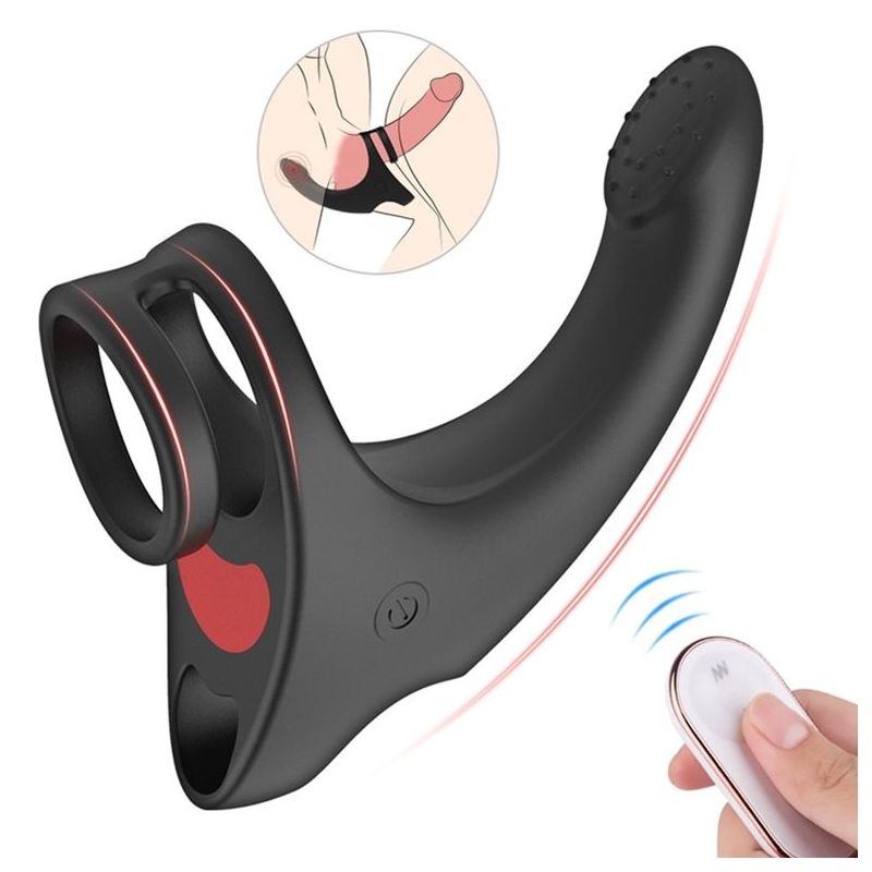 Cockring et Stimulateur périnée Fingeus 10 x 2.5cm - Anneau 30mm Cockring et Stimulateur périnée Fingeus 10 x 2.5cm - Anneau 30mm