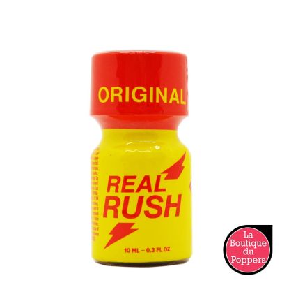 Poppers Real Rush Original 10ml Amyl sur la boutique du poppers