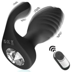 Plug Vibrant Curved Conik 8 x 3.5cm Noir