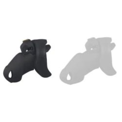 Cage de Chasteté Silicone Flexty S 9 x 3.5cm Noire pas cher