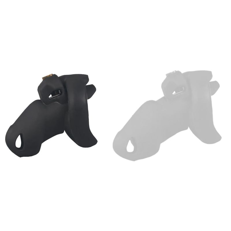 Cage de Chasteté Silicone Flexty S 9 x 3.5cm Noire Cage de Chasteté Silicone Flexty S 9 x 3.5cm Noire