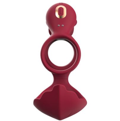 Cockring avec Rose Vibrante ROSEVIBS