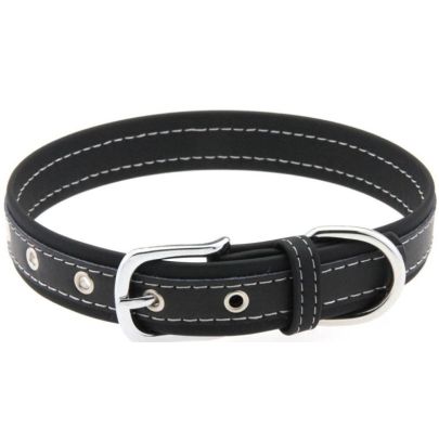 Collier Simili CONTRASTED Noir pas cher