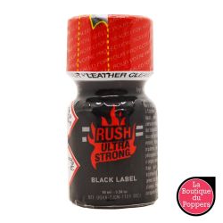 Poppers Rush Ultra Strong Black Label 10mL Propyl-Amyle pas cher