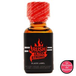 Poppers Rush Ultra Strong Black Label Amyl Propyl 24ml pas cher