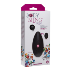 Vibromasseur Bliss - Mini Noir Rose pas cher sur la boutique du poppers