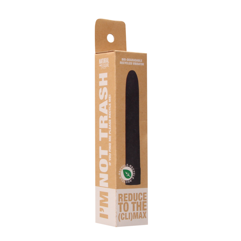 Vibromasseur Plastique Recyclé Biologique - 15x2.8cm