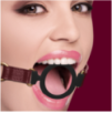 Baillon Gag Ouvrant en Silicone