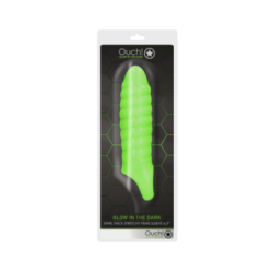 Gaine de penis Swirl Phosphorescente 10x4cm pas cher sur la boutique du poppers