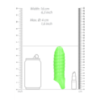 Gaine de penis Swirl Phosphorescente 10x4cm Gaine de penis Swirl Phosphorescente 10x4cm