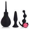 Kit Explorer Plairi Anal - Poire de lavement + plugs Kit Explorer Plairi Anal - Poire de lavement + plugs