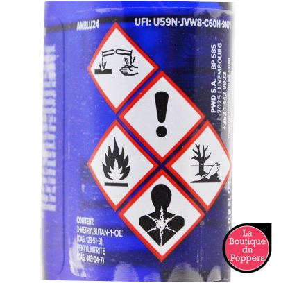 Poppers Amsterdam Blue Light District Pentyle 24ml