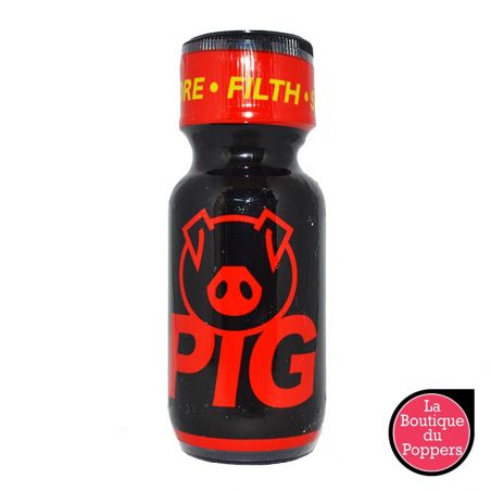 Poppers Pig Rouge 25mL pas cher