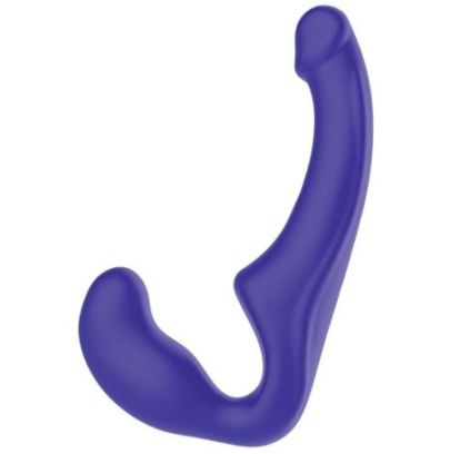 Gode Sans Harnais Purpie 16 x 4cm pas cher