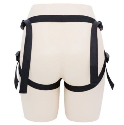 Harnais pour gode-ceinture Open Strap Noir
