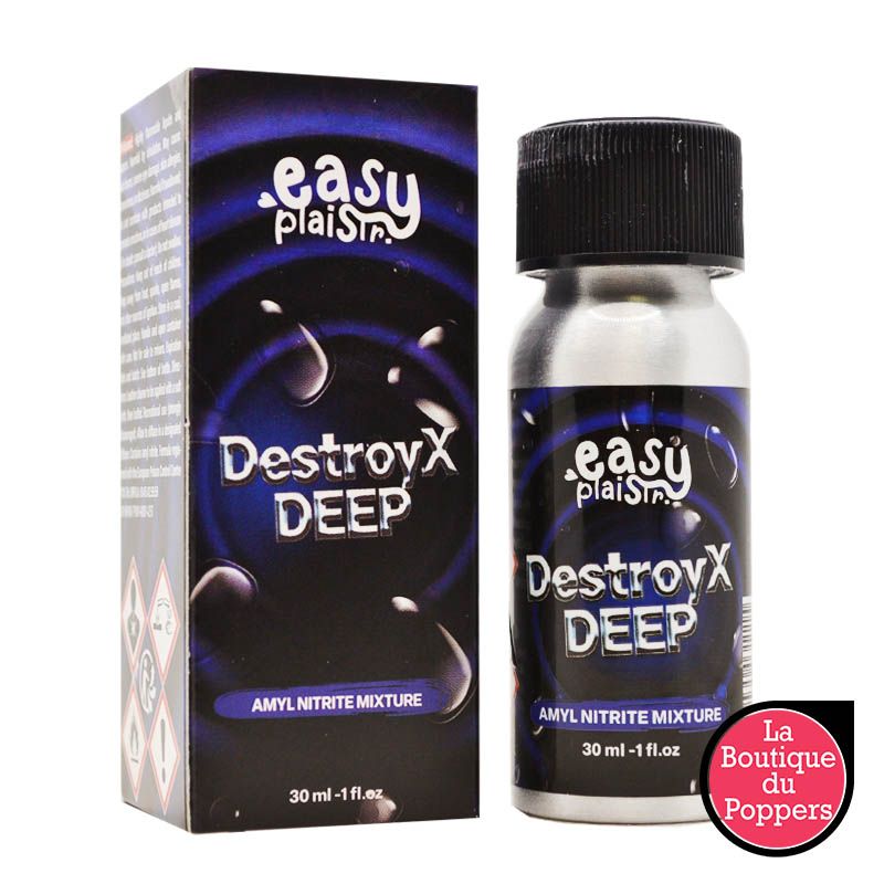 Poppers DestroyX Deep EasyPlaisir 30ml Amyl Poppers DestroyX Deep EasyPlaisir 30ml Amyl