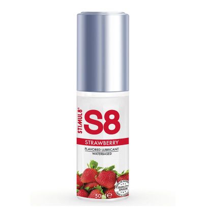 Lubrifiant Fraise 50 ML STIMUL8 - S8 pas cher