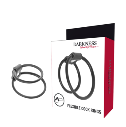 DARKNESS - AMÉLIORATION DES ANNEAUX PÉNIS DUO. pas cher