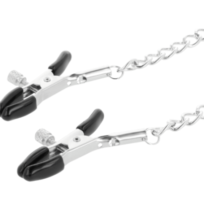 Pinces à tétons réglables en métal Darkness