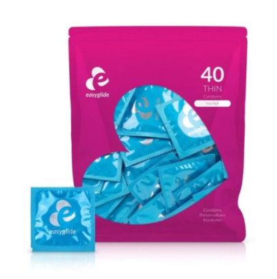 EasyGlide - Préservatifs Extra Fins - 40 pièces pas cher