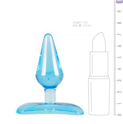 Mini plug anal EasyToys - Bleu