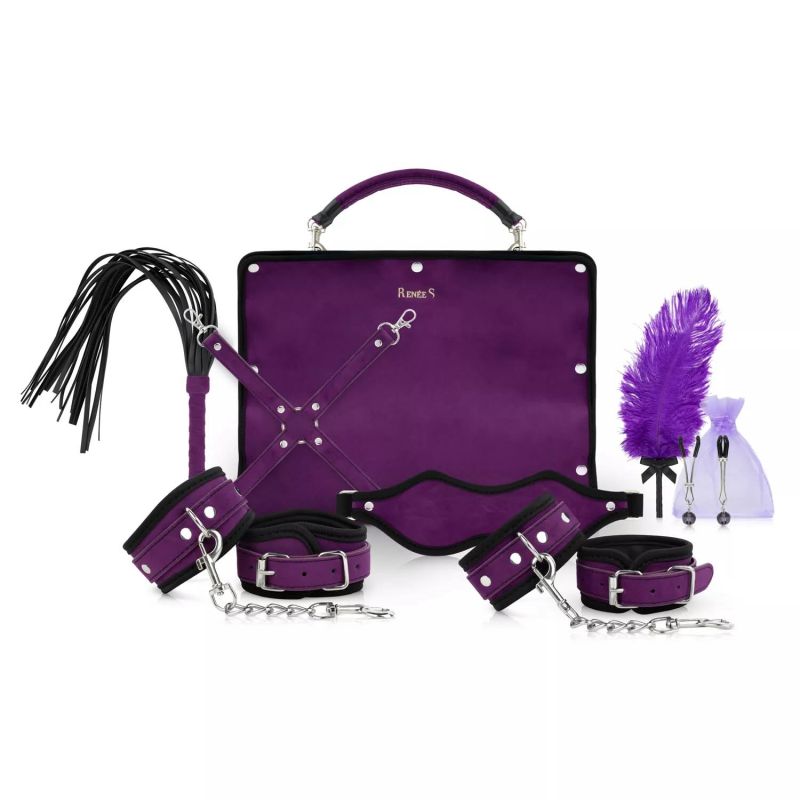 Ensemble BDSM Kinky Me Softly - Violet Ensemble BDSM Kinky Me Softly - Violet