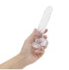 Gode avec Testicules - 15 cm Transparent