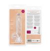 Gode avec Testicules - 15 cm Transparent