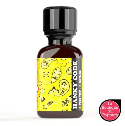 Poppers Hanky Code Piss Top Pentyl 24ml pas cher