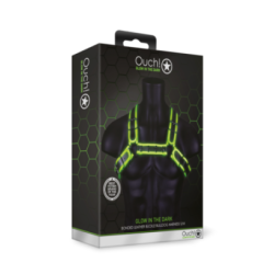Harnais phosphorescent Glow Buckle Noir Taille S/M