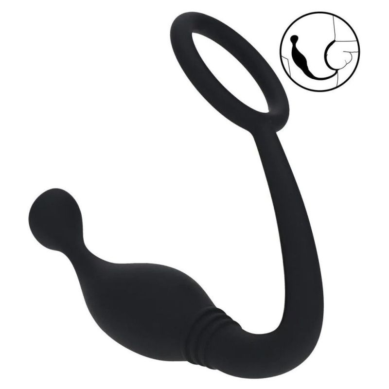 Cockring-Stimulateur prostate Ringpy L 12 x 3.3cm