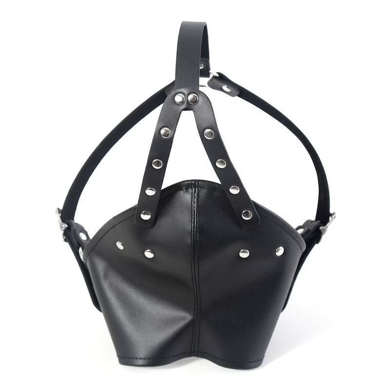 Masque avec Bâillon-Boule Gagown Noir Masque avec Bâillon-Boule Gagown Noir