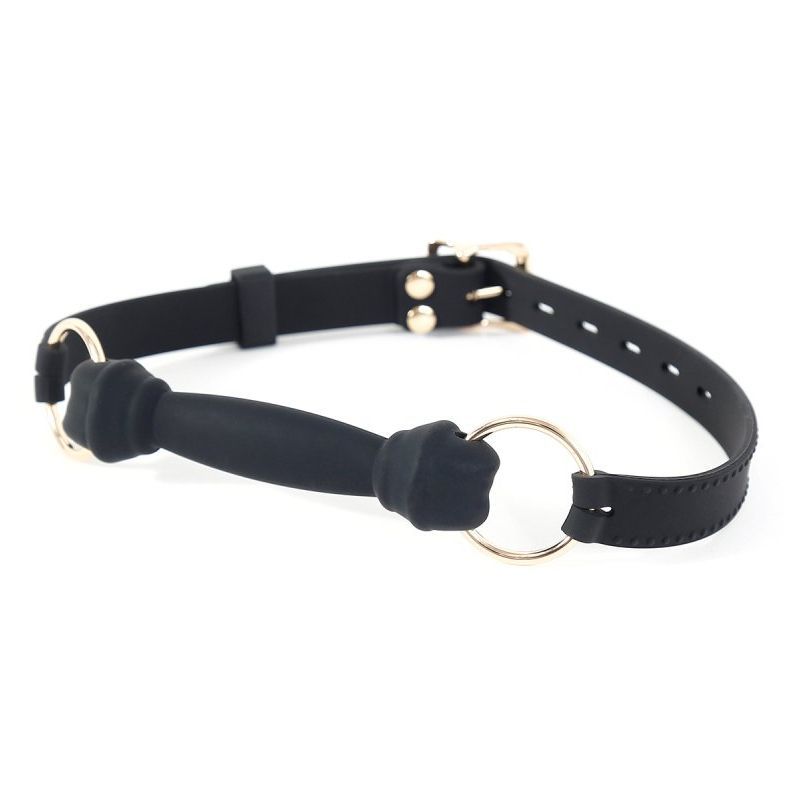 Bâillon Mors Silicone Morsum 11.5cm Noir